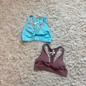 Victoria's Secret PINK Gym to Swim Twist- Front Swimsuit Top Bras